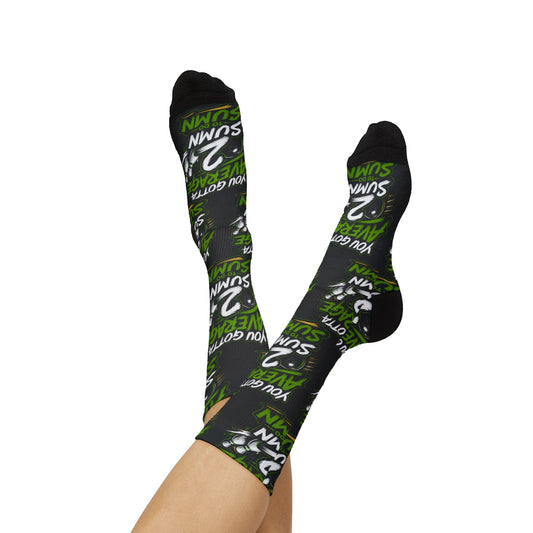 2 sumn to do Sumn - Sublimation Socks