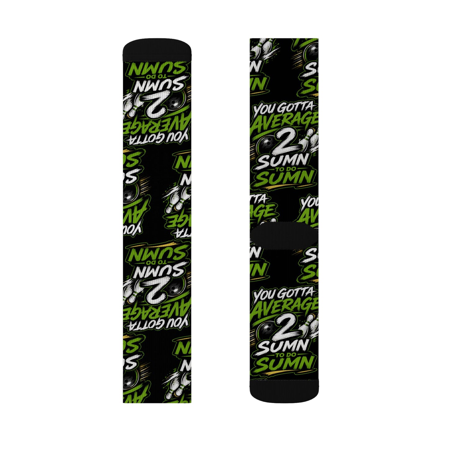 2 sumn to do Sumn - Sublimation Socks