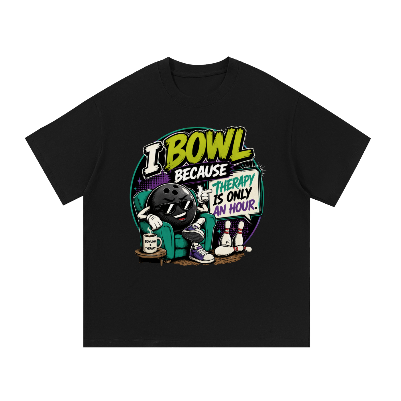 I Bowl because - Essential Cotton T-Shirt