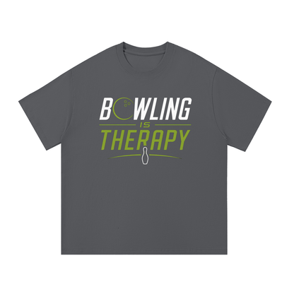 Bowling is Therapy- Essential Cotton T-Shirt