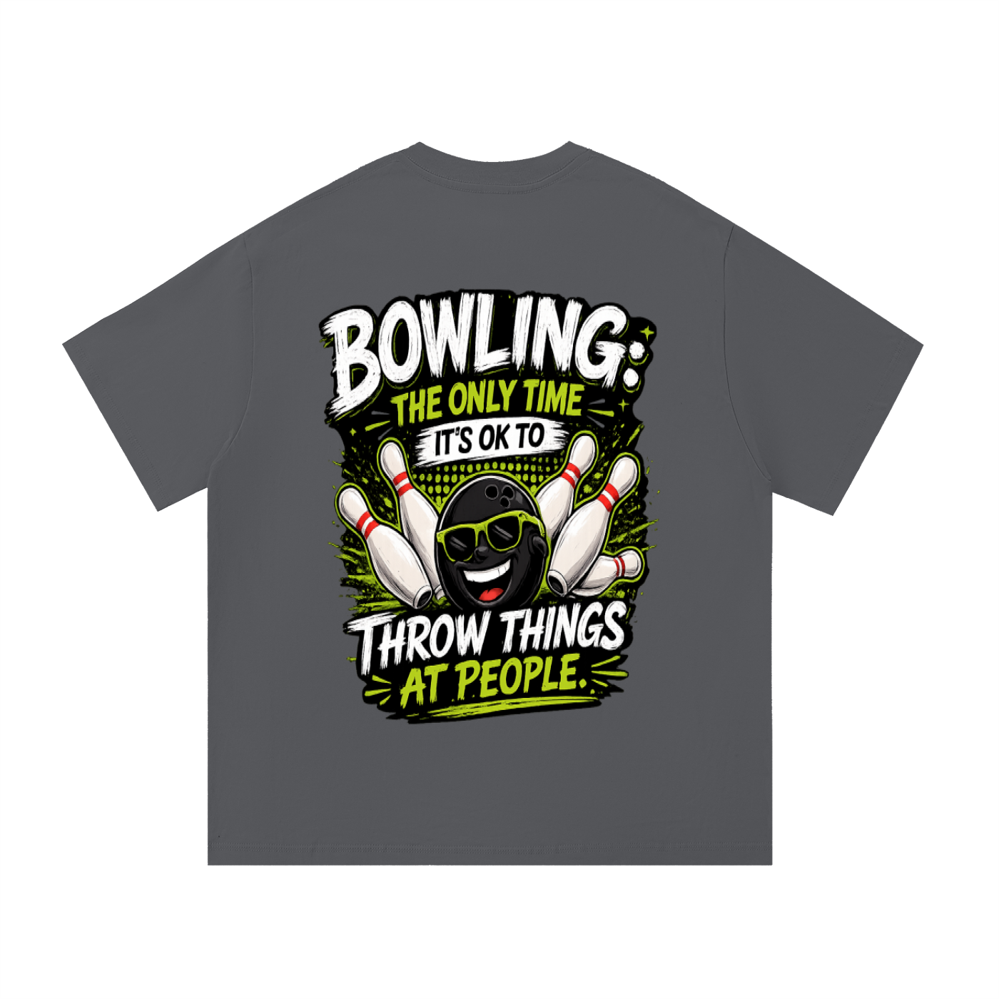 Bowling Funny - Essential Cotton T-Shirt