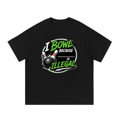 I'd rather Bowl - Essential Cotton T-Shirt