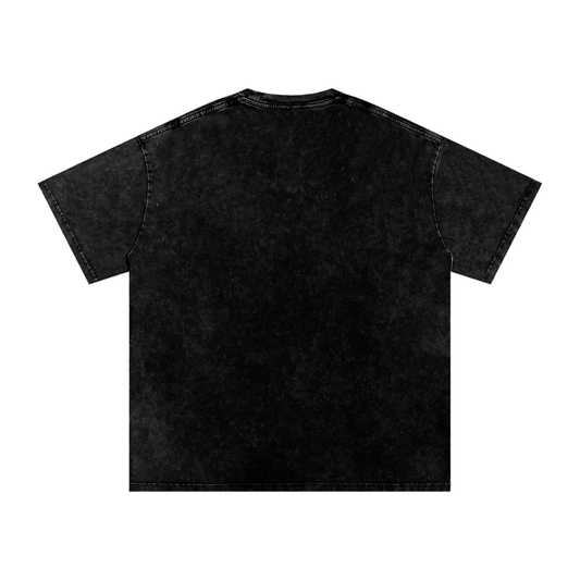 VA Champs - Snow Washed Oversized Cotton T-Shirt
