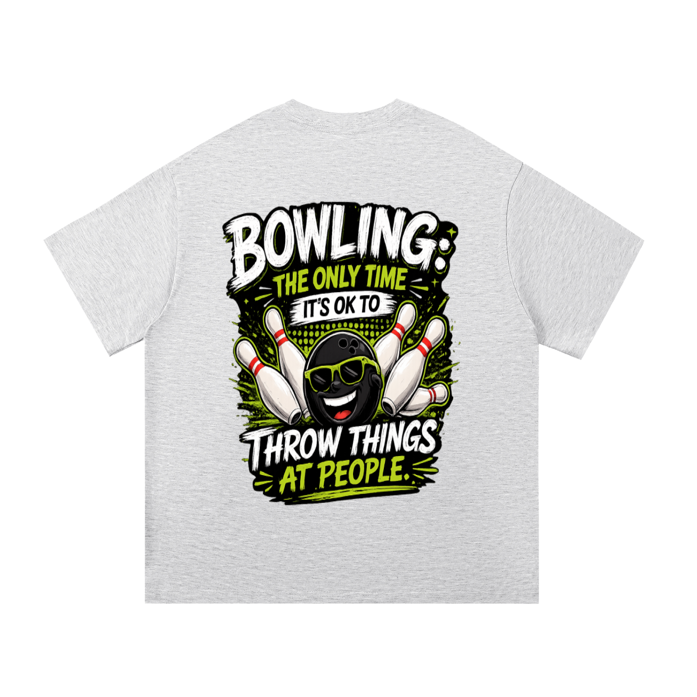 Bowling Funny - Essential Cotton T-Shirt