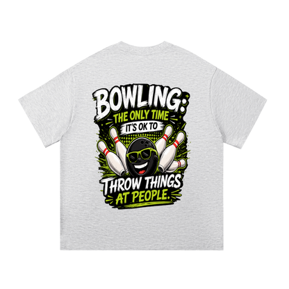 Bowling Funny - Essential Cotton T-Shirt