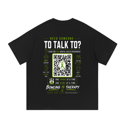 Bowling is Therapy- Essential Cotton T-Shirt